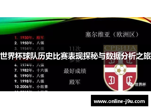 世界杯球队历史比赛表现探秘与数据分析之旅