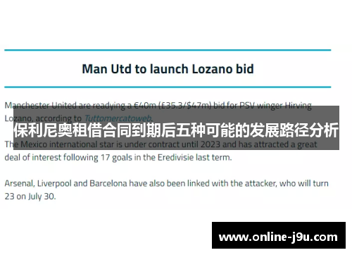 保利尼奥租借合同到期后五种可能的发展路径分析