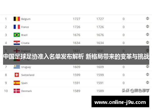 中国足球足协准入名单发布解析 新格局带来的变革与挑战