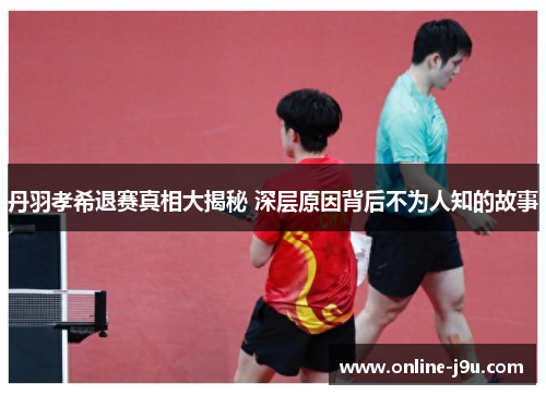 丹羽孝希退赛真相大揭秘 深层原因背后不为人知的故事