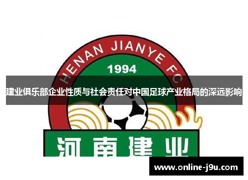 建业俱乐部企业性质与社会责任对中国足球产业格局的深远影响